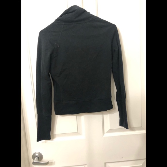 GARAGE | EUC Black Zip up High Neck Sweater - Picture 2 of 6